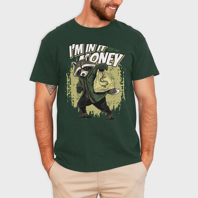 In for the Money, Tricou Barbati (Unisex)