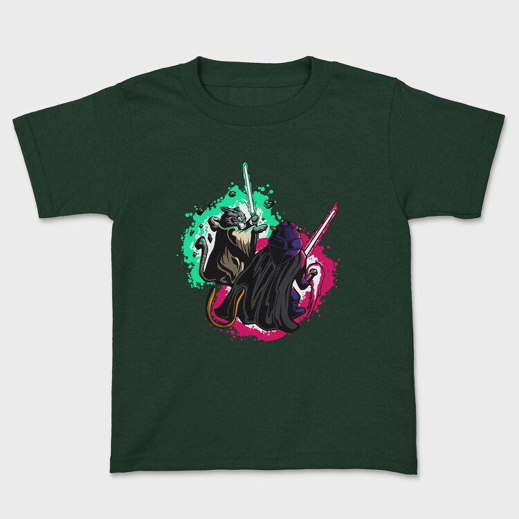 Tricou Copii, Cats Light Swords