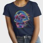 Skull Effect Colorful, Tricou Femei