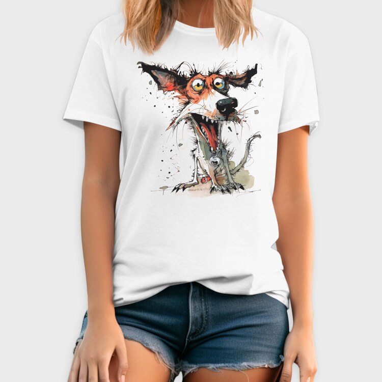 Crazy Dog Ink, Tricou Barbati (Unisex)