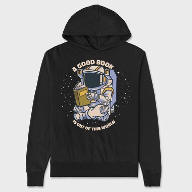 Good Book Astronaut, Hanorac Oversize Barbati (Unisex)