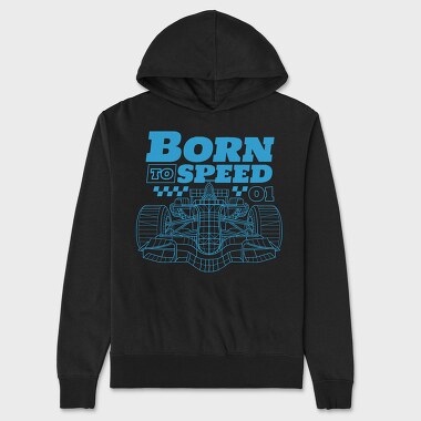 Born to Speed, Hanorac Oversize Barbati (Unisex)