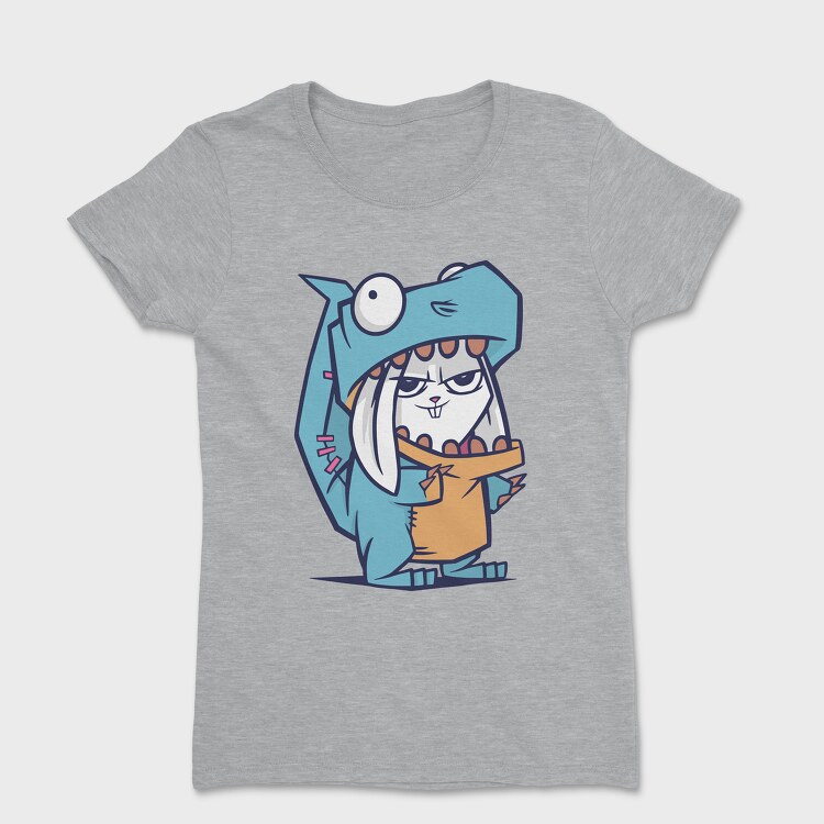 Rabbits Dinosaur, Tricou Femei
