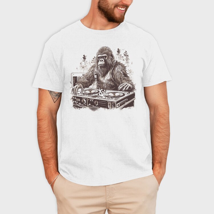 Dj Bigfoot, Tricou Barbati (Unisex)