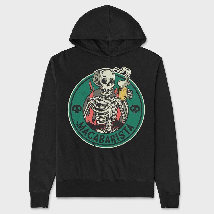 Macabarista, Hanorac Oversize Barbati (Unisex)