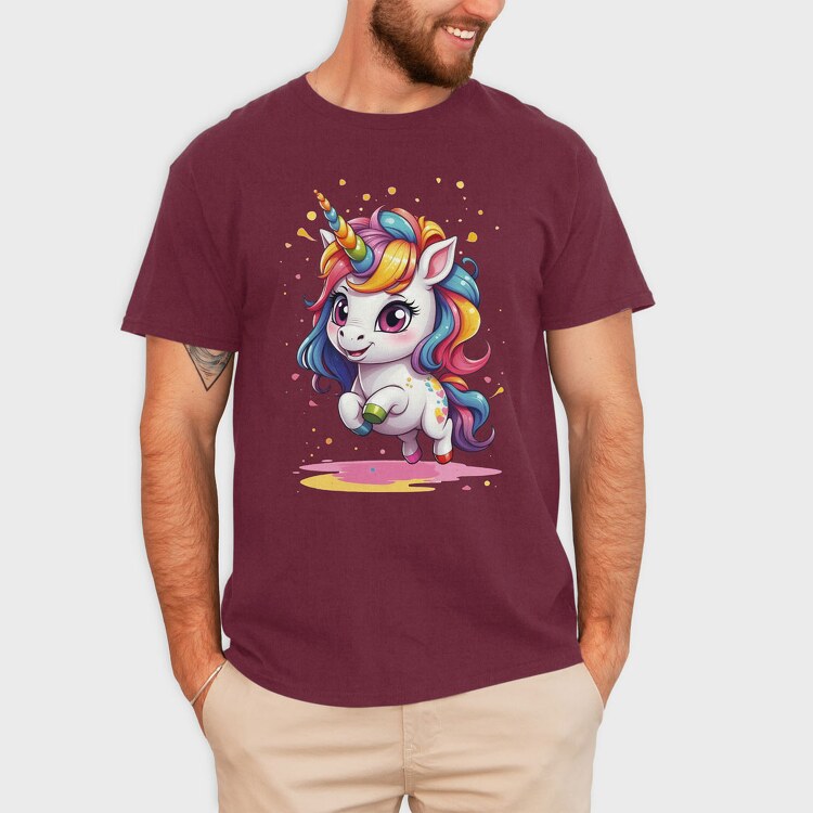 Baby Unicorn, Tricou Barbati (Unisex)