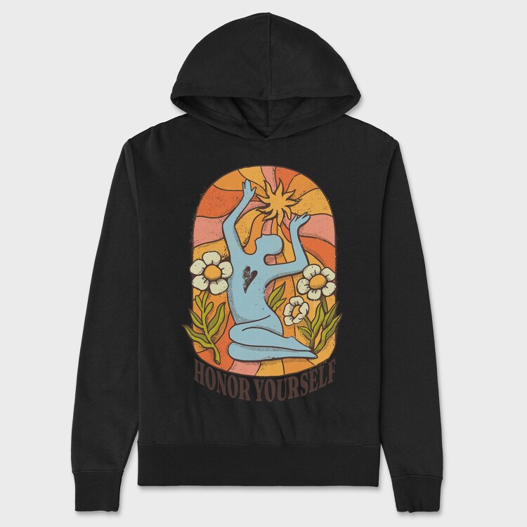 Paz Mental Vintage 06, Hanorac Oversize Barbati (Unisex)