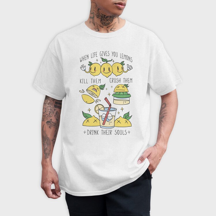 Lemons Life Joke, Tricou Barbati (Unisex)