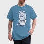 Polar Bear Alone, Tricou Barbati (Unisex)