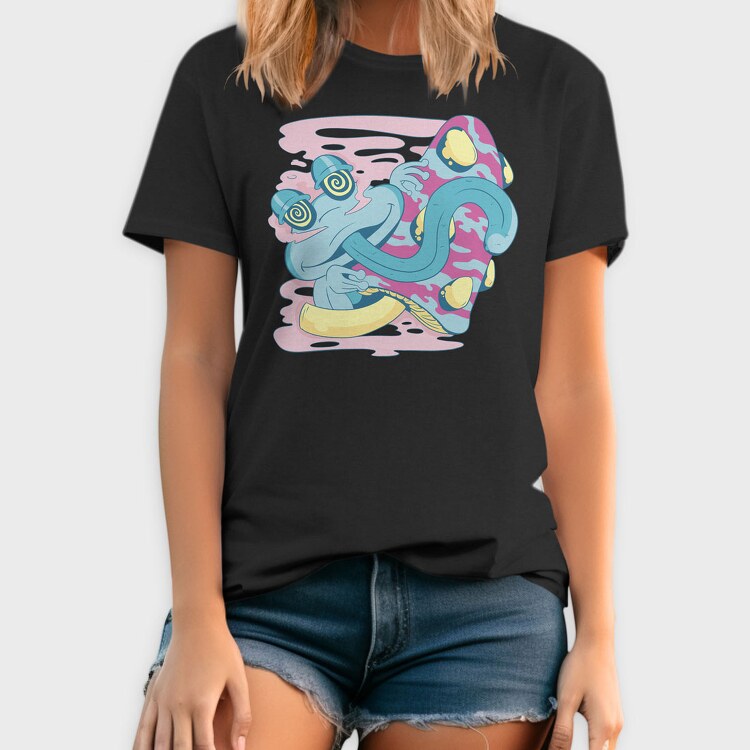 Trippy Frog, Tricou Barbati (Unisex)