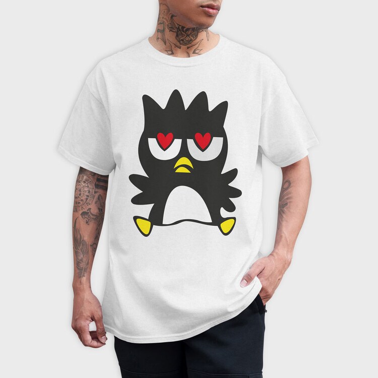 Cartoon Retro Badtz Maru 5, Tricou Barbati (Unisex)