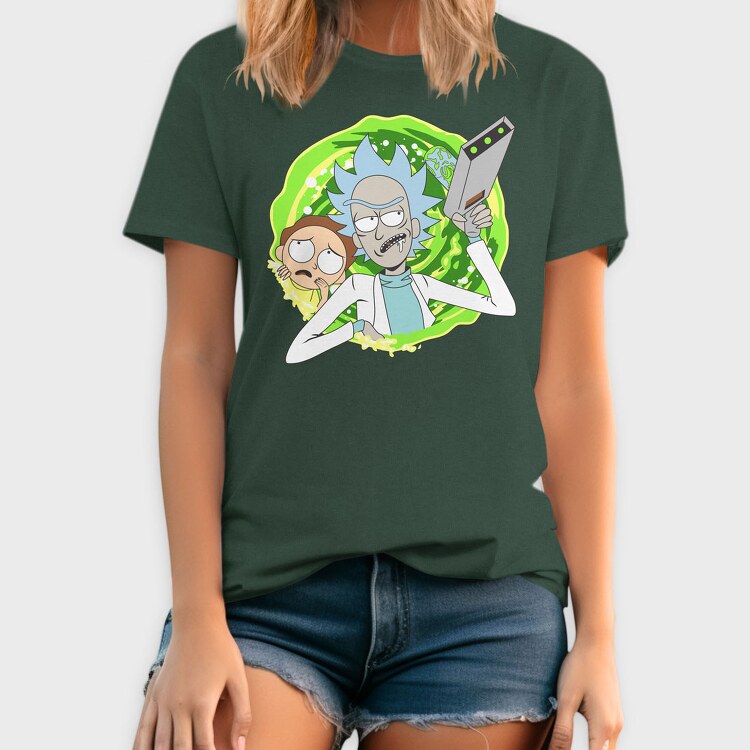Rick and Morty 48, Tricou Barbati (Unisex)