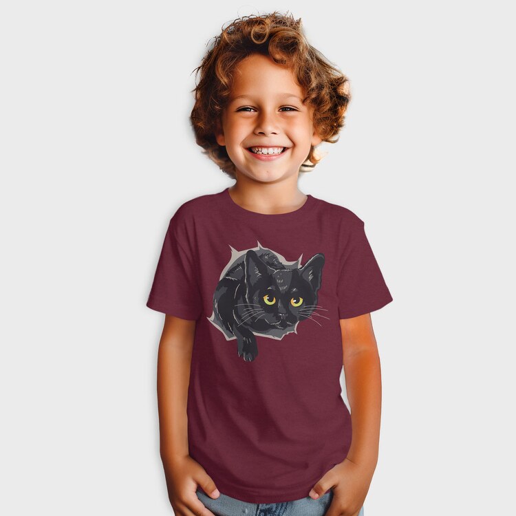 Black Cat Box, Tricou Copii