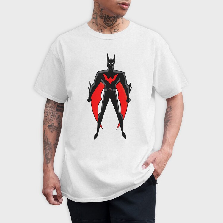 Cartoon Retro Batman 2, Tricou Barbati (Unisex)