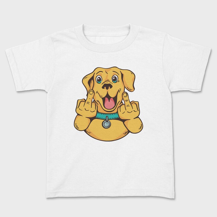 Middle Finger Labrador, Tricou Copii