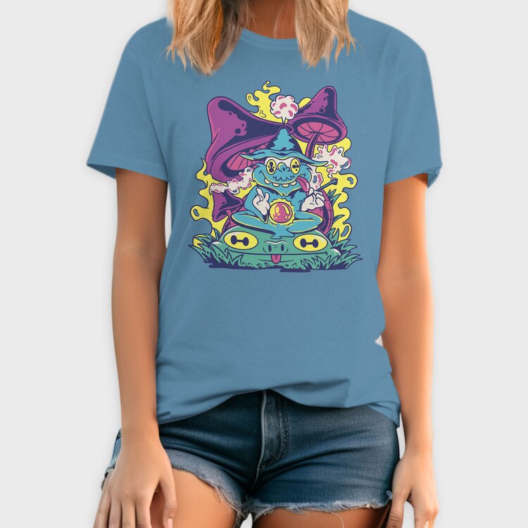 Trippy Wizard, Tricou Barbati (Unisex)