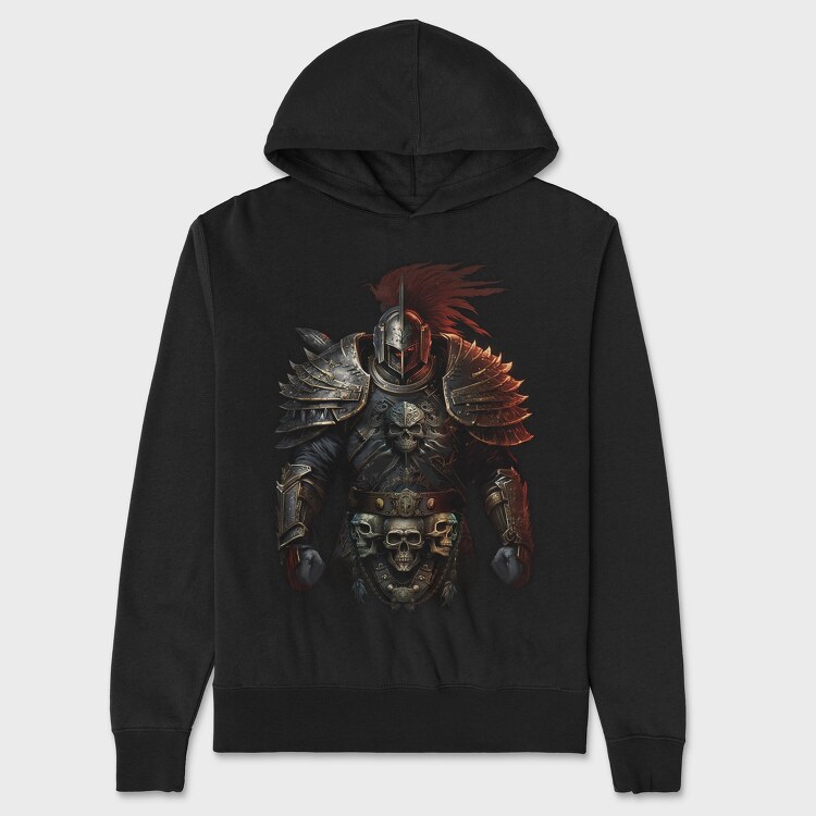 Hanorac Barbati (Unisex), Grim Warrior Skull