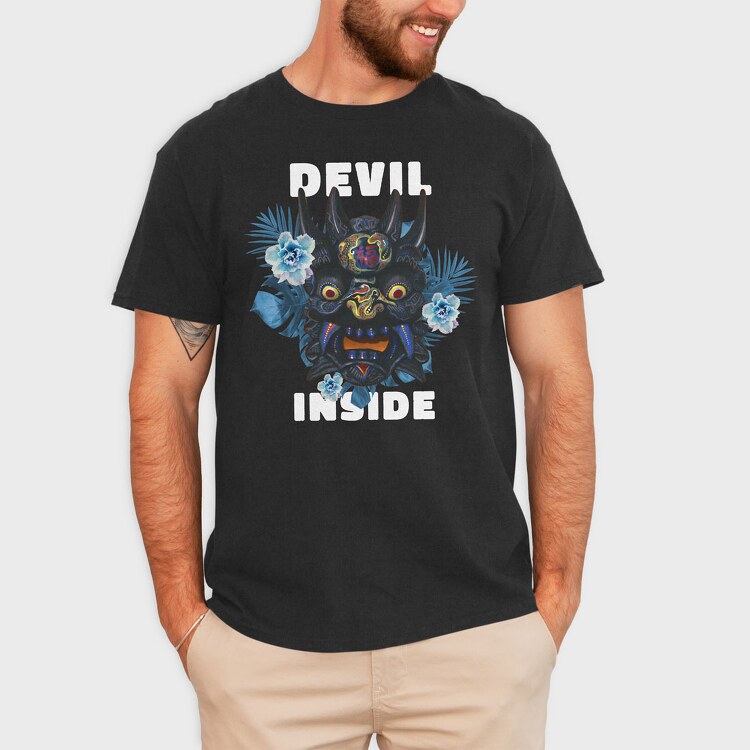 Tropical Devil, Tricou Barbati (Unisex)