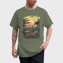 Hawaiian Landscape, Tricou Barbati (Unisex)