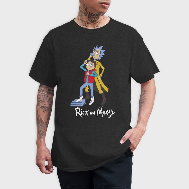 Rick and Morty 66, Tricou Barbati (Unisex)