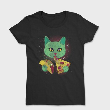 Tricou Femei, Cosmic Cat