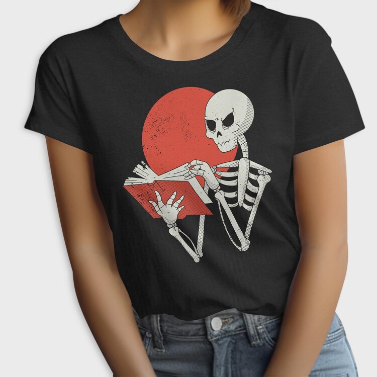 Skeleton Book, Tricou Femei
