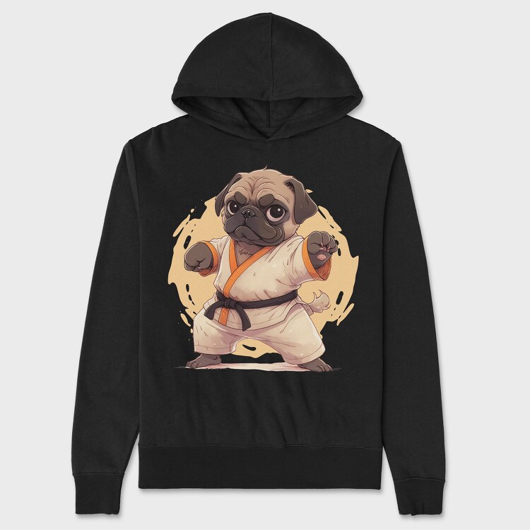 Hanorac Barbati (Unisex), Pug Karate