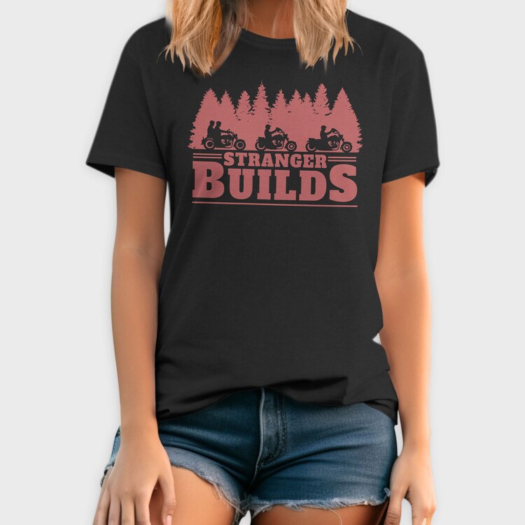 Stranger Builds, Tricou Barbati (Unisex)