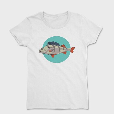 Flussbarsch Fish, Tricou Femei