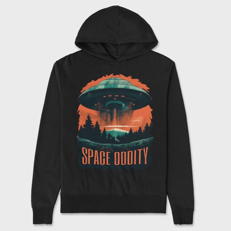 Space Oddity, Hanorac Oversize Barbati (Unisex)