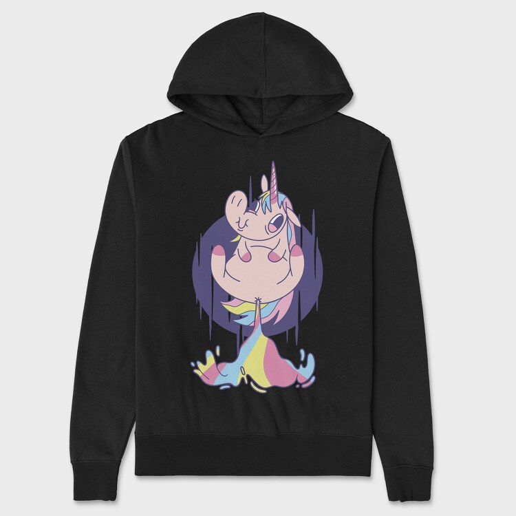 Funny Unicorn, Hanorac Oversize Barbati (Unisex)