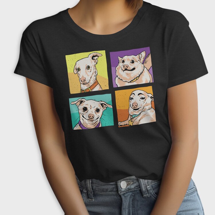 Meme Dogs, Tricou Femei