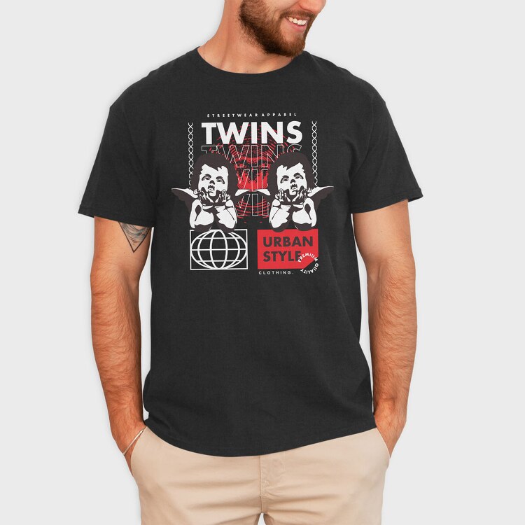 Twins 2, Tricou Barbati (Unisex)