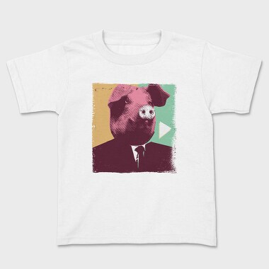 Tricou Copii, Pig Head