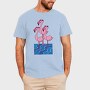 Flamingo Trio, Tricou Barbati (Unisex)