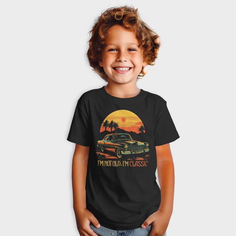 Classic Vintage Car, Tricou Copii
