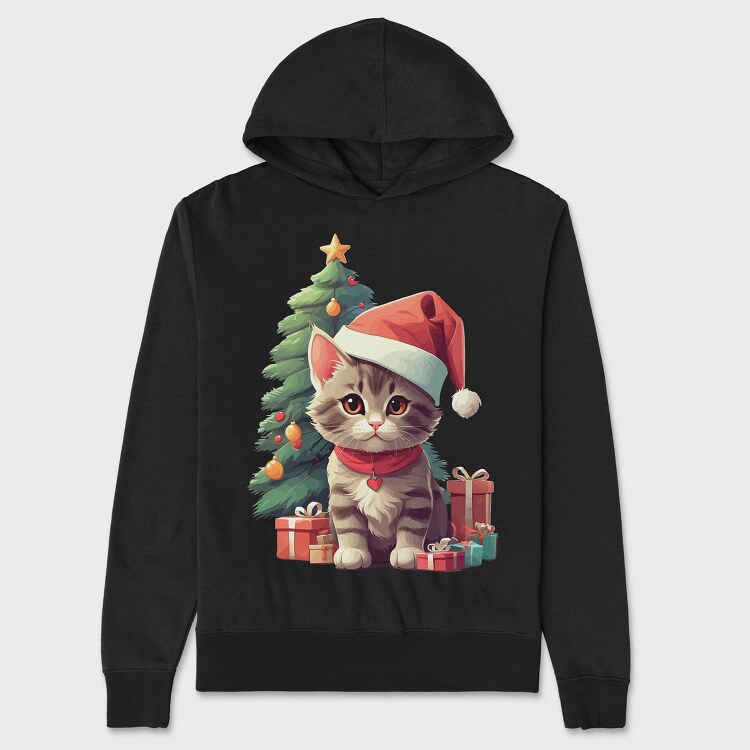 Hanorac Barbati (Unisex), Cat Christmas Gifts