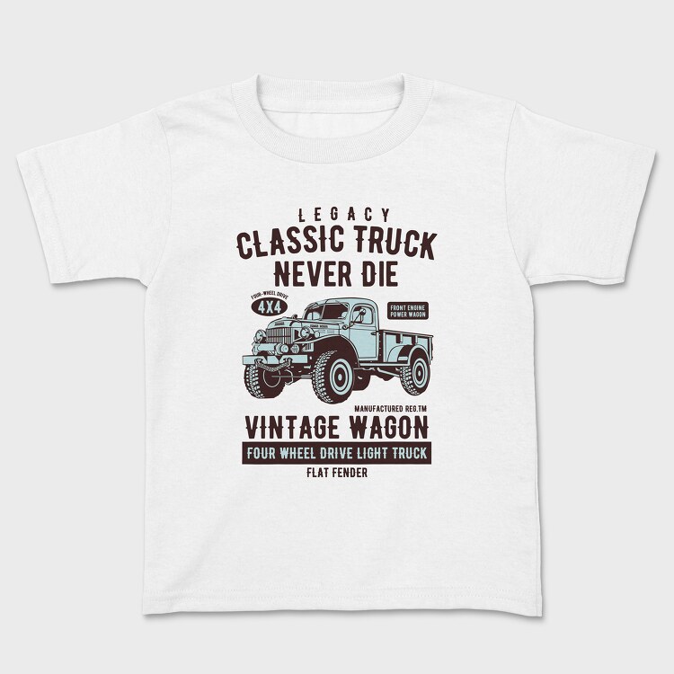 Classic Truck, Tricou Copii