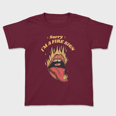 Tricou Copii, Fire Sign