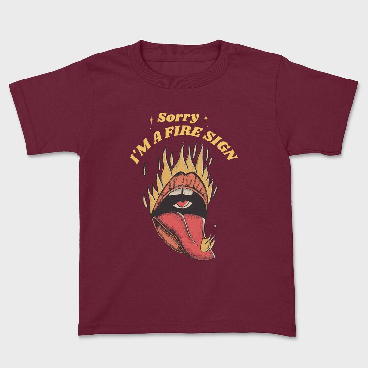 Fire Sign, Tricou Copii