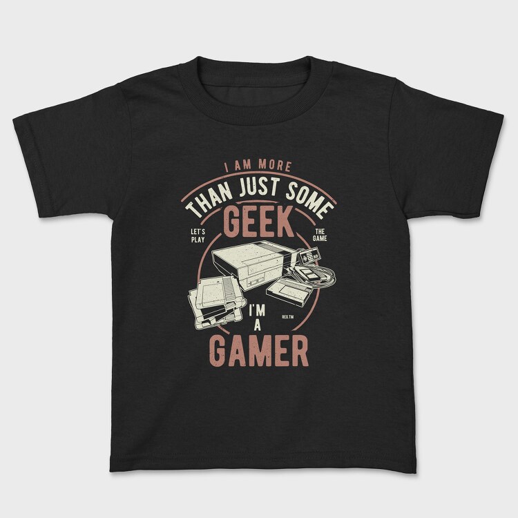 Geek Gamer, Tricou Copii