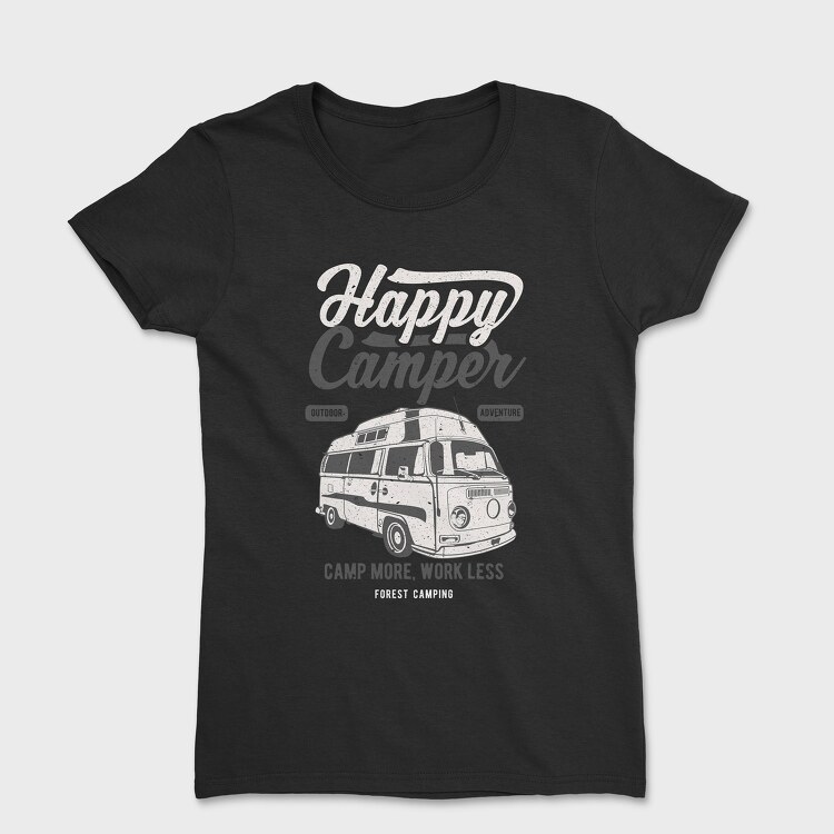 Happy Camper, Tricou Femei