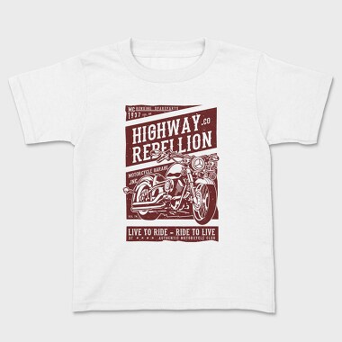 Highway Rebellion, Tricou Copii