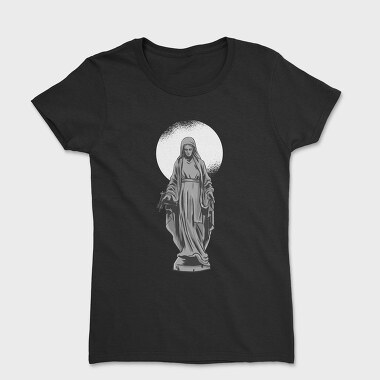 Ilustracion Estatua Con Usin, Tricou Femei