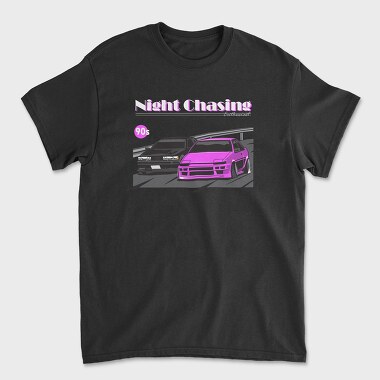 Night Chasing, Tricou Barbati (Unisex)