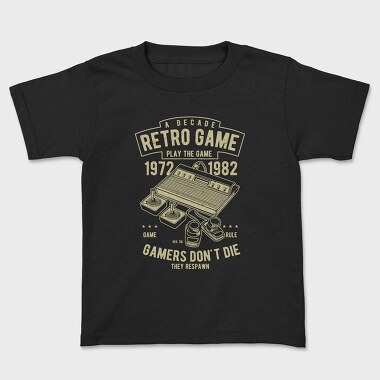 Tricou Copii, Retro Game