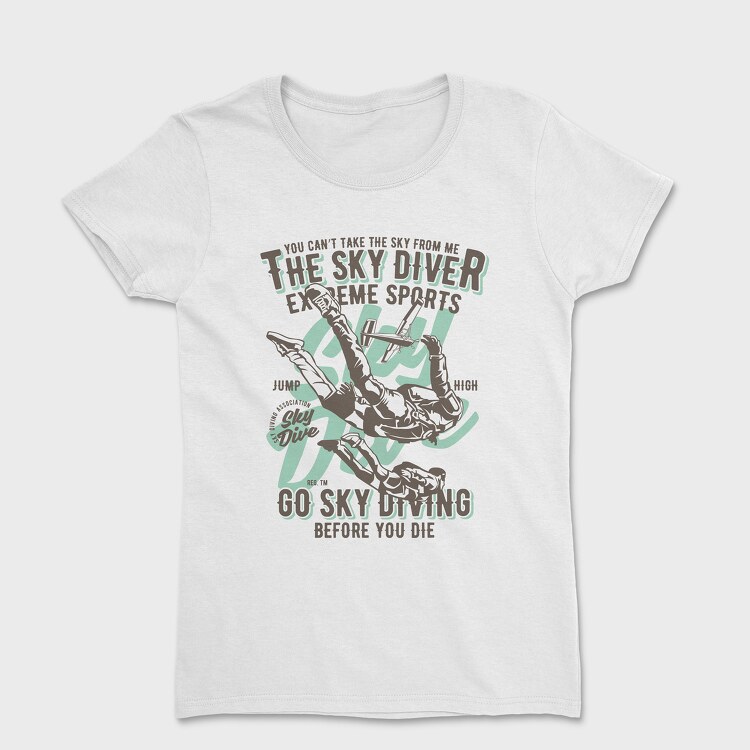 Tricou Femei, Sky Diver