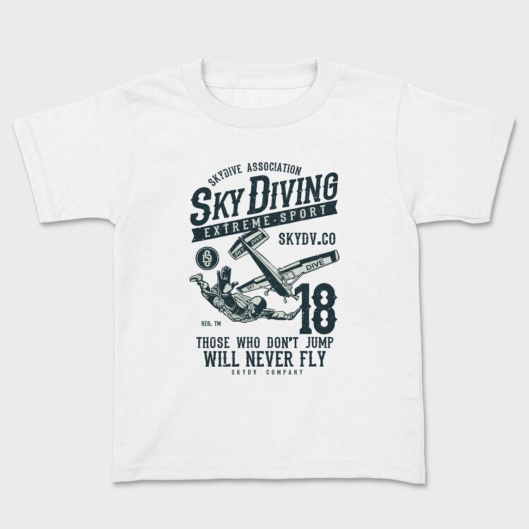 Sky Diving, Tricou Copii