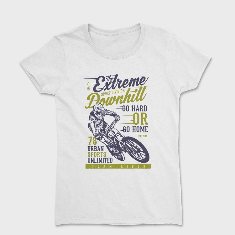 Tricou Femei, The Extreme Downhill