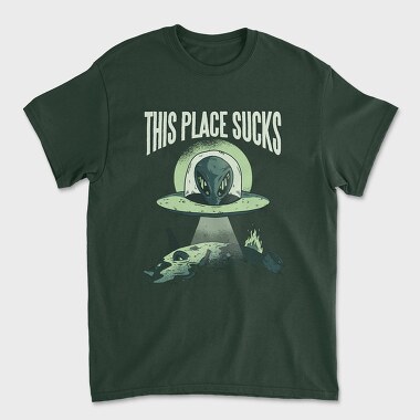 This Place Sucks, Tricou Barbati (Unisex)